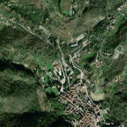 Caposele map(satellite map)