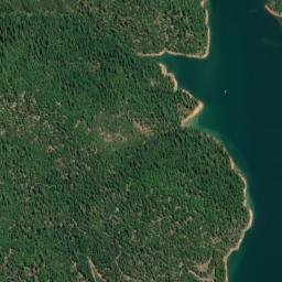 Lakeview Resort California High Resolution Satellite Map