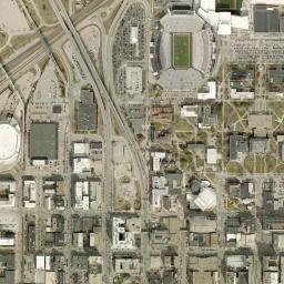725 R Street, Lincoln, NE 68508, America High Resolution Satellite Map