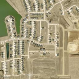 Satellite view of Crooked Creek Golf Course