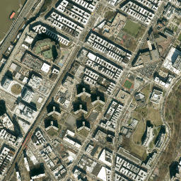 Manhattanville New York High Resolution Satellite Map