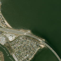 Locust Point New York High Resolution Satellite Map