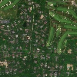 Roslyn Harbor map(satellite map)