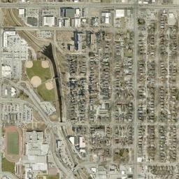 Lincoln, Nebraska High Resolution Satellite Map