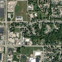 2411 Flint Hills Dr Burlington IA High Resolution Satellite Map