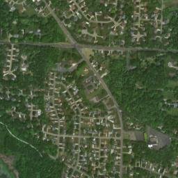 Indianola Estates Ohio High Resolution Satellite Map