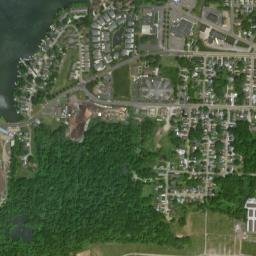 Meyers Lake Ohio High Resolution Satellite Map