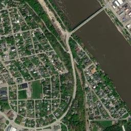 West Kittanning map(satellite map)