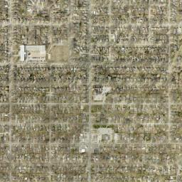 Lincoln map(satellite map)