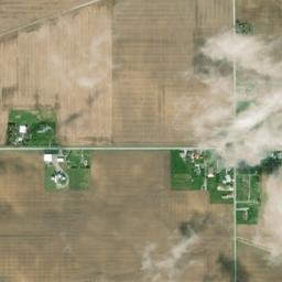 Landeck Ohio High Resolution Satellite Map