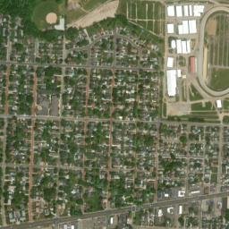 Harter Heights Ohio High Resolution Satellite Map