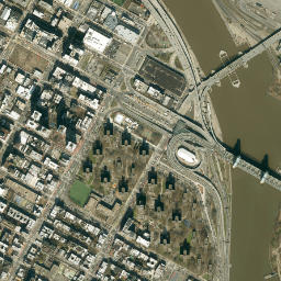 Taino Towers New York High Resolution Satellite Map