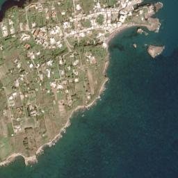 Ventotene map(satellite map)