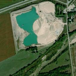 9523-10007 South Alda Road Wood River High Resolution Satellite Map