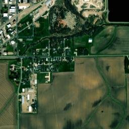 Roanoke map(satellite map)
