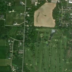 Elms Acres Ohio High Resolution Satellite Map
