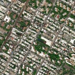 East Harlem map(satellite map)