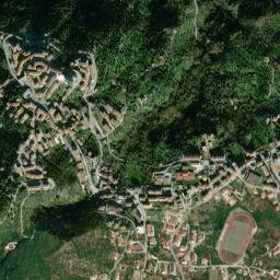 Calabritto map(satellite map)