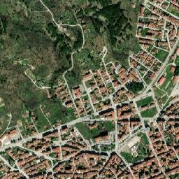 Flórina map(satellite map)