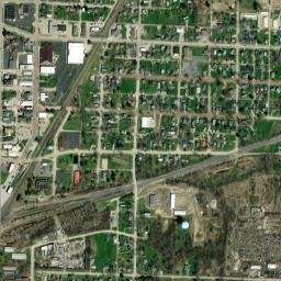 Crestline map(satellite map)