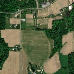 Chambersburg Ohio High Resolution Satellite Map