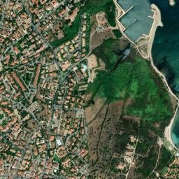San Teodoro map(satellite map)