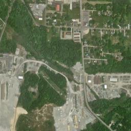 Waco Ohio High Resolution Satellite Map