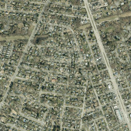 Half Hollow New York High Resolution Satellite Map