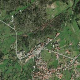 Cortiçada map(satellite map)