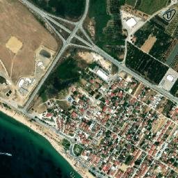Paralía Ofryníou map(satellite map)