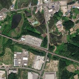 Aomori Shi map(satellite map)