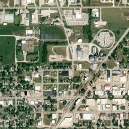 201-299 North Blossom Street, Shenandoah High Resolution Satellite Map