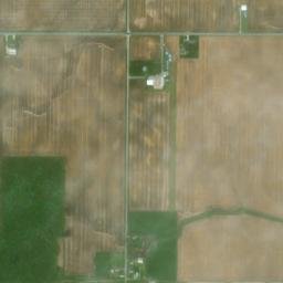 Dull Ohio High Resolution Satellite Map