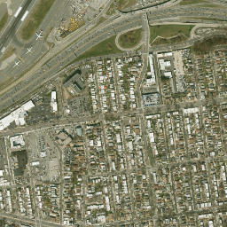 North Beach New York High Resolution Satellite Map