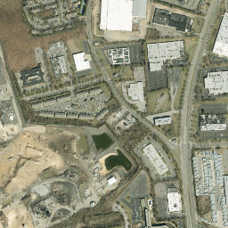 Lower Melville New York High Resolution Satellite Map