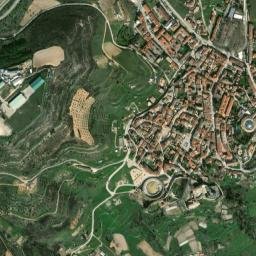 Brihuega map(satellite map)