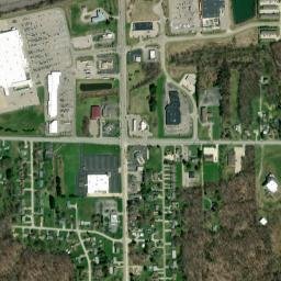 Ontario map(satellite map)