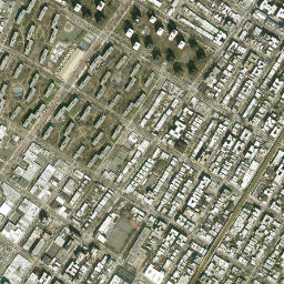Ravenswood Houses New York High Resolution Satellite Map