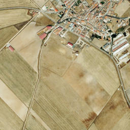Pedraza de Alba map(satellite map)