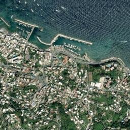 Lacco Ameno map(satellite map)