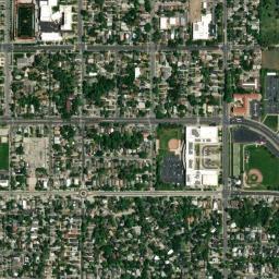 Satellite view of Bonneville Golf Course
