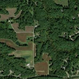 County Road 1100 North, Metamora, IL High Resolution Satellite Map