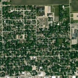 Fairbury map(satellite map)