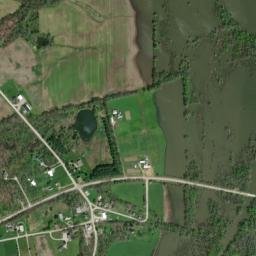 Lake Fork Ohio High Resolution Satellite Map