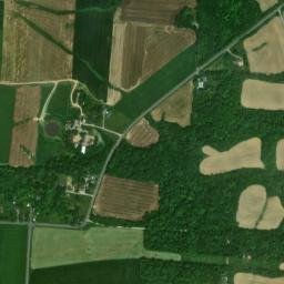 Pigeon Run Ohio High Resolution Satellite Map