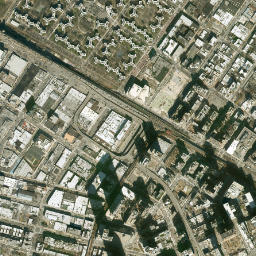 Queensbridge Houses New York High Resolution Satellite Map
