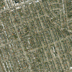 Oakland Gardens New York High Resolution Satellite Map