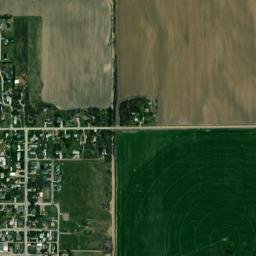 F Street, Overton, NE 68863, USA High Resolution Satellite Map