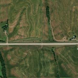 Page County map(satellite map)