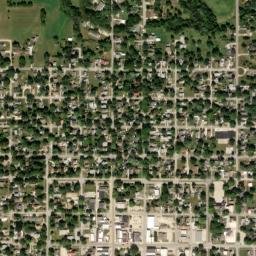 Clarinda map(satellite map)